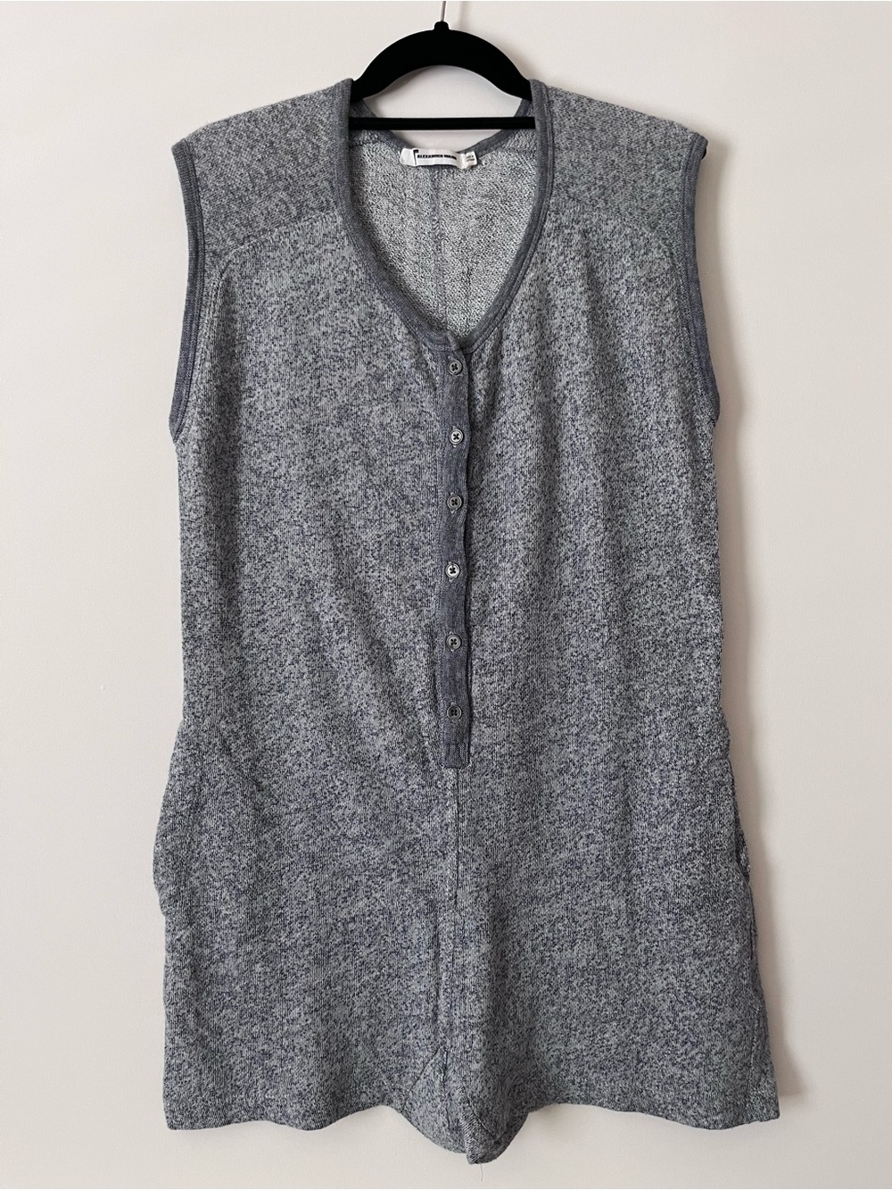Alexander Wang Heathered Romper